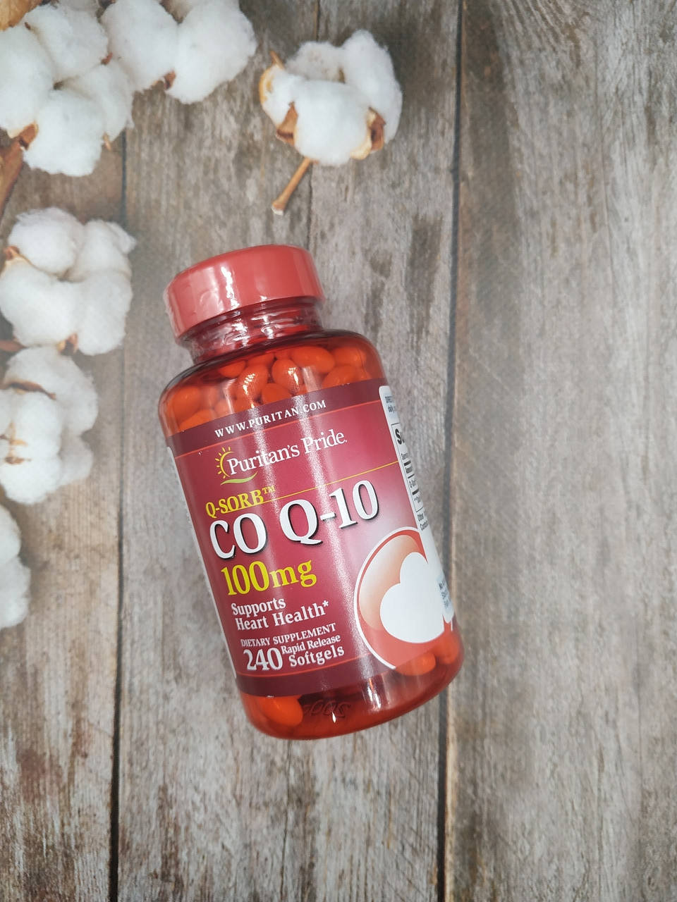 

Puritan's pride Q-SORB™ Co Q-10 100 mg 240 Softgels puritans