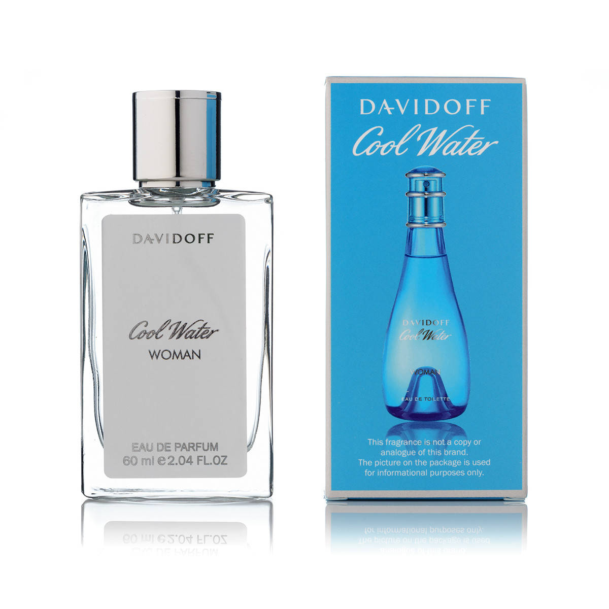 

60 мл мини парфюм Davidoff Cool Water Woman (Ж)