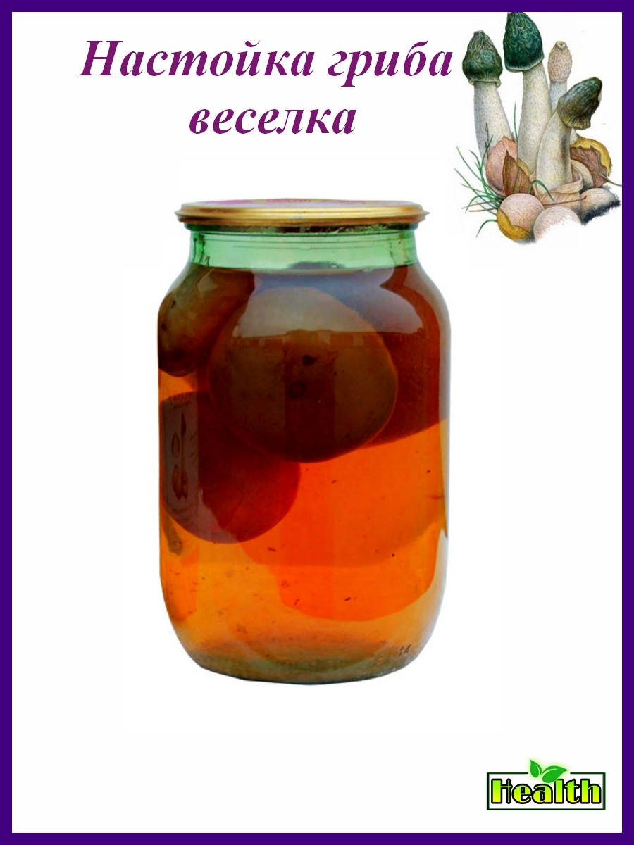 

Вытяжка (настойка на свежих грибах) веселка 1л