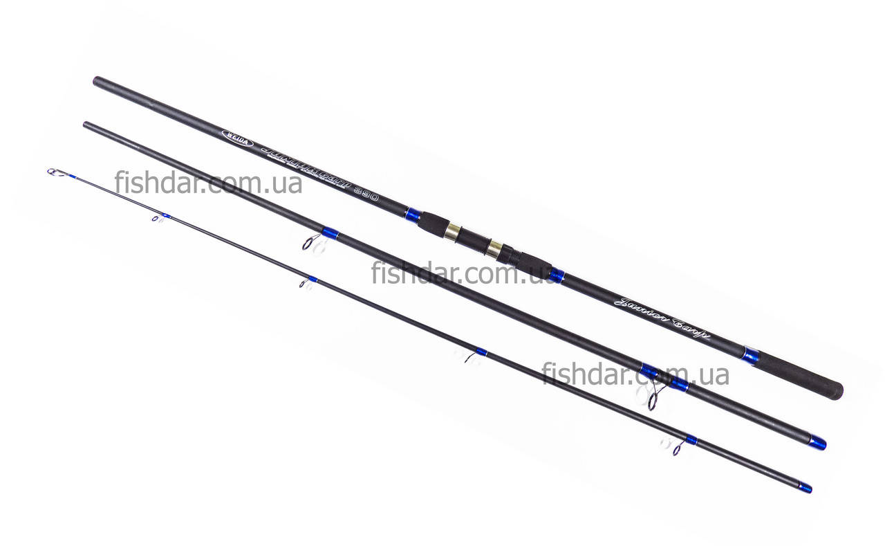 

Карповое удилище WEIDA Junior Carp 3.9m тест 100-300g, Черный