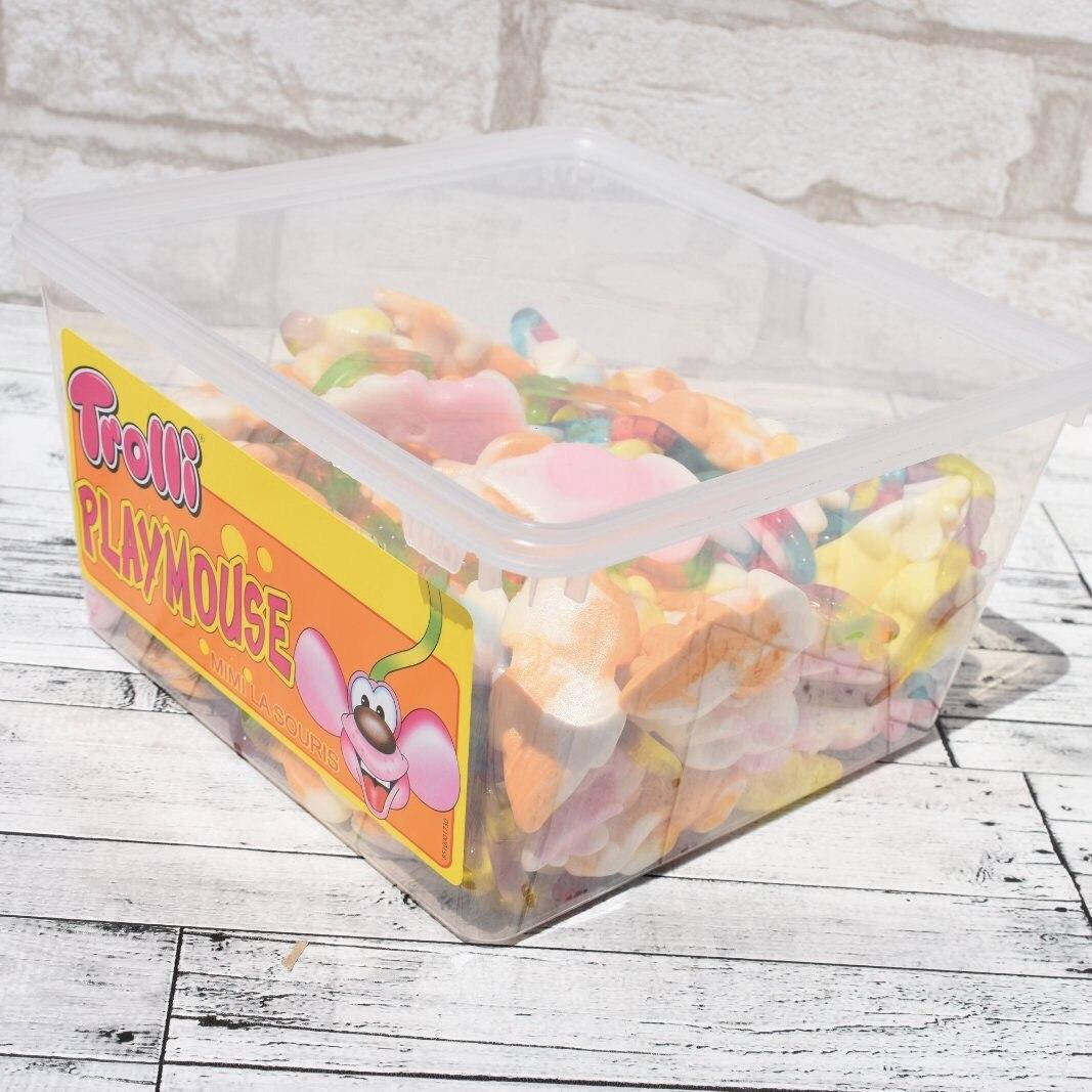 

Фруктовые жевательные конфеты (мармелад) Trolli банка МЫШИ