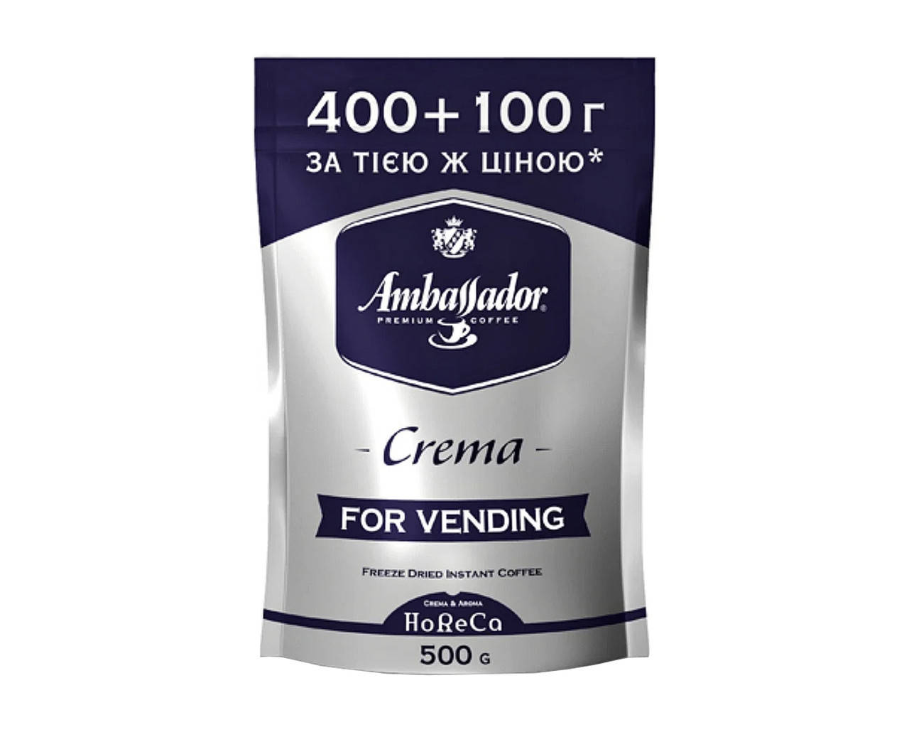 

Растворимый кофе AMBASSADOR Crema 500г