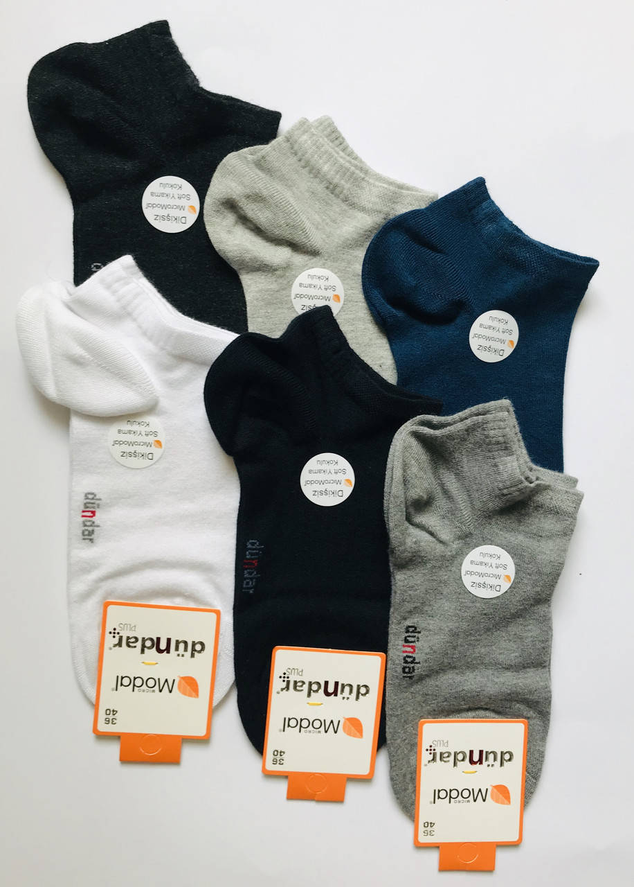 

Носки женские укороченные Dundar, Разные цвета