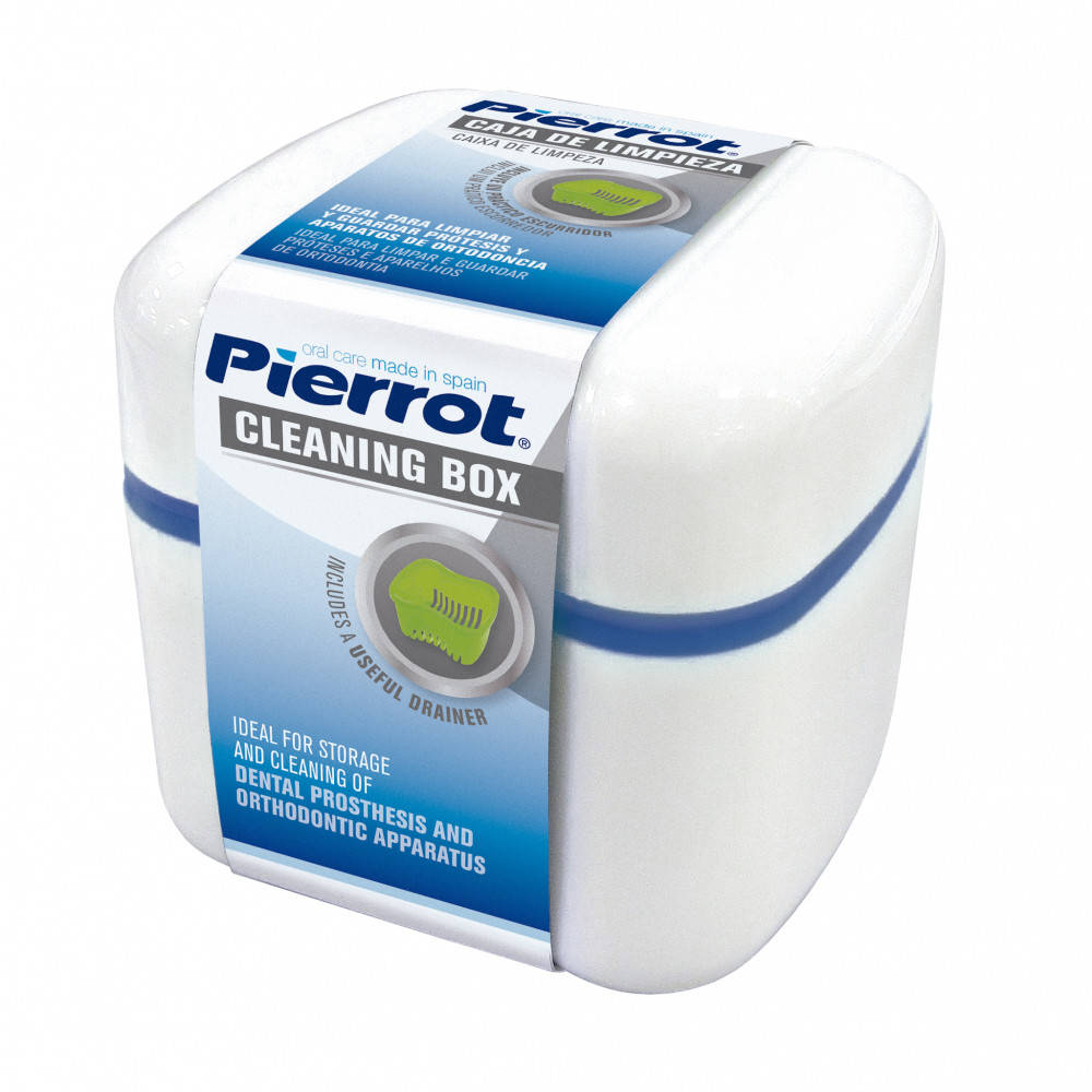 

Бокс-контейнер для хранения зубных протезов Pierrot Cleaning Box Ref.95