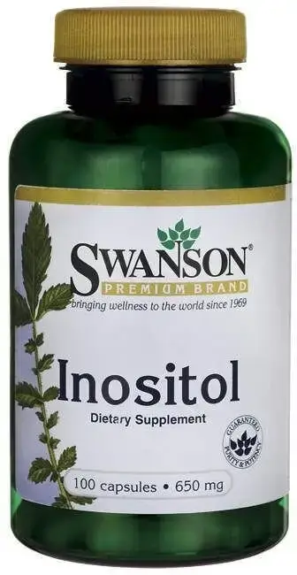 

Инозитол, Inositol, Swanson, 650 мг, 100 капсул (SWV-01874)