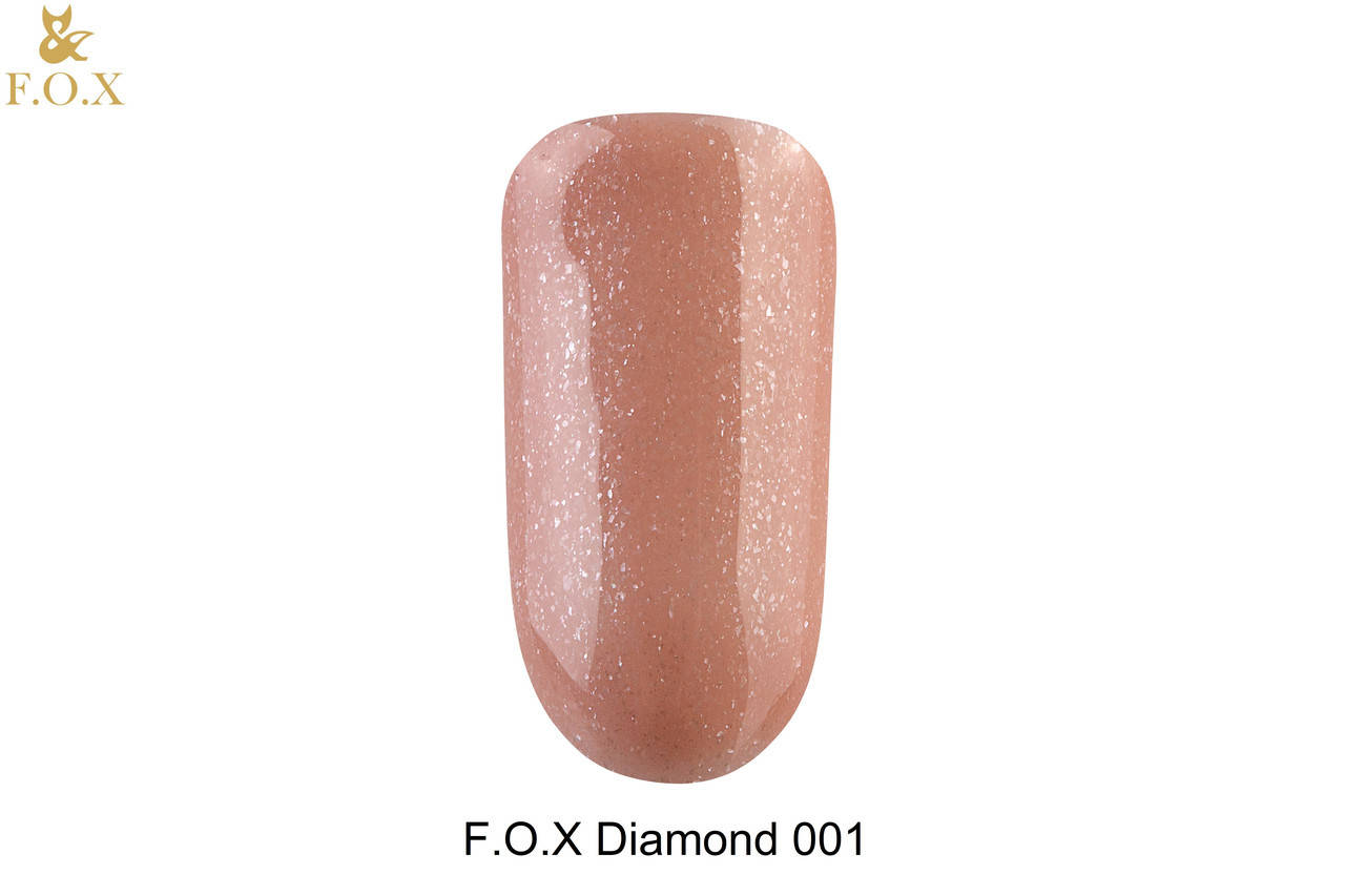 

Гель-лак для ногтей F.O.X Diamond №001, 6мл