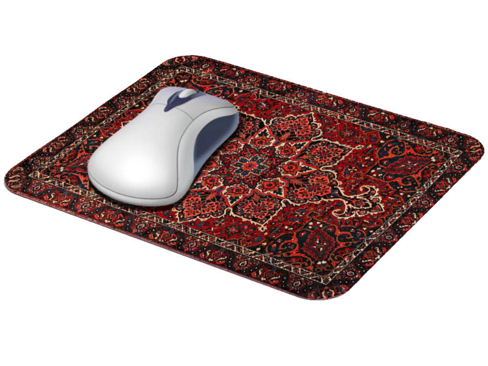 

Коврик BauTech Для мыши Персидский Ковер Красный