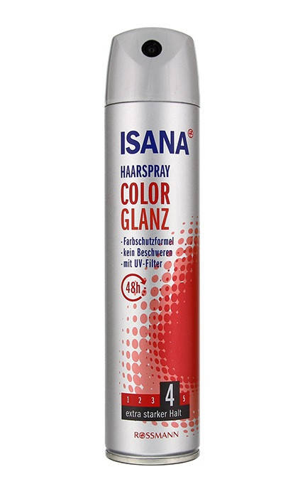 

Лак для волосся Isana 250мл 4 Color Glanz