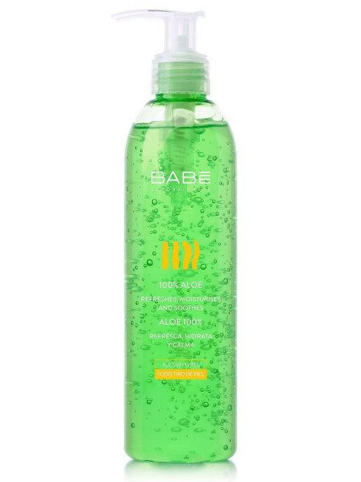 

BABE LABORATORIOS / Гель для тела увлажняющий с Алоэ Вера 100%, 300 мл