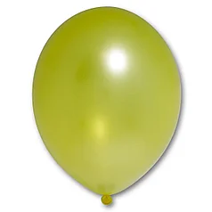 

Латексные шарики BELBAL В105/082 Металлик лимонный (50 шт), Салатовый
