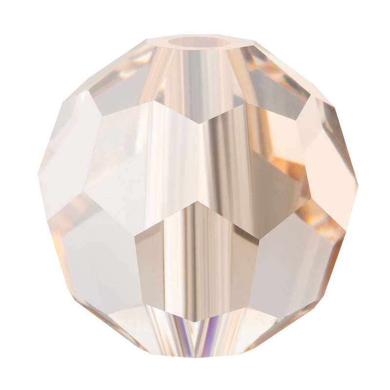 

Круглые хрустальные бусины Preciosa (Чехия)  Crystal Honey, Коричневый