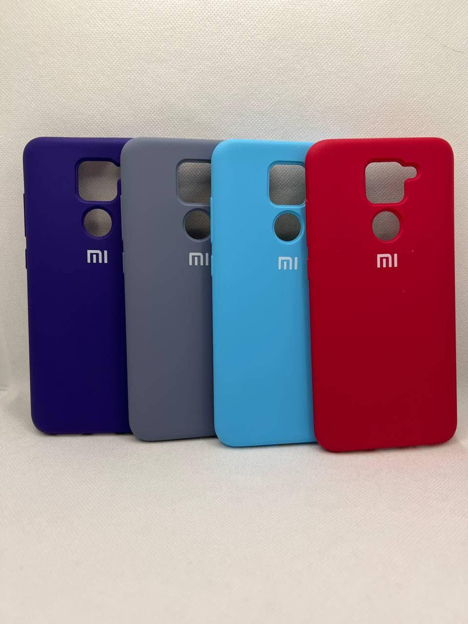 

TPU чехол накладка бампер Silicone Cover Full Protective для Xiaomi (Ксиоми) Redmi Note 9
