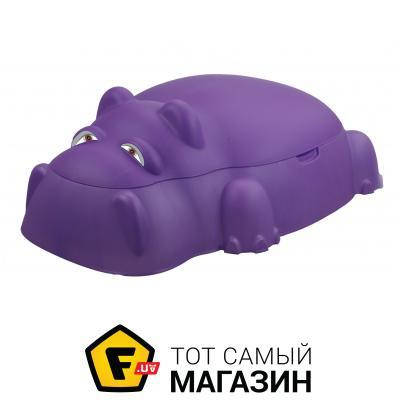 

Starplay Песочница-бассейн Бегемотик фиолетовый с крышкой 18-518_violet