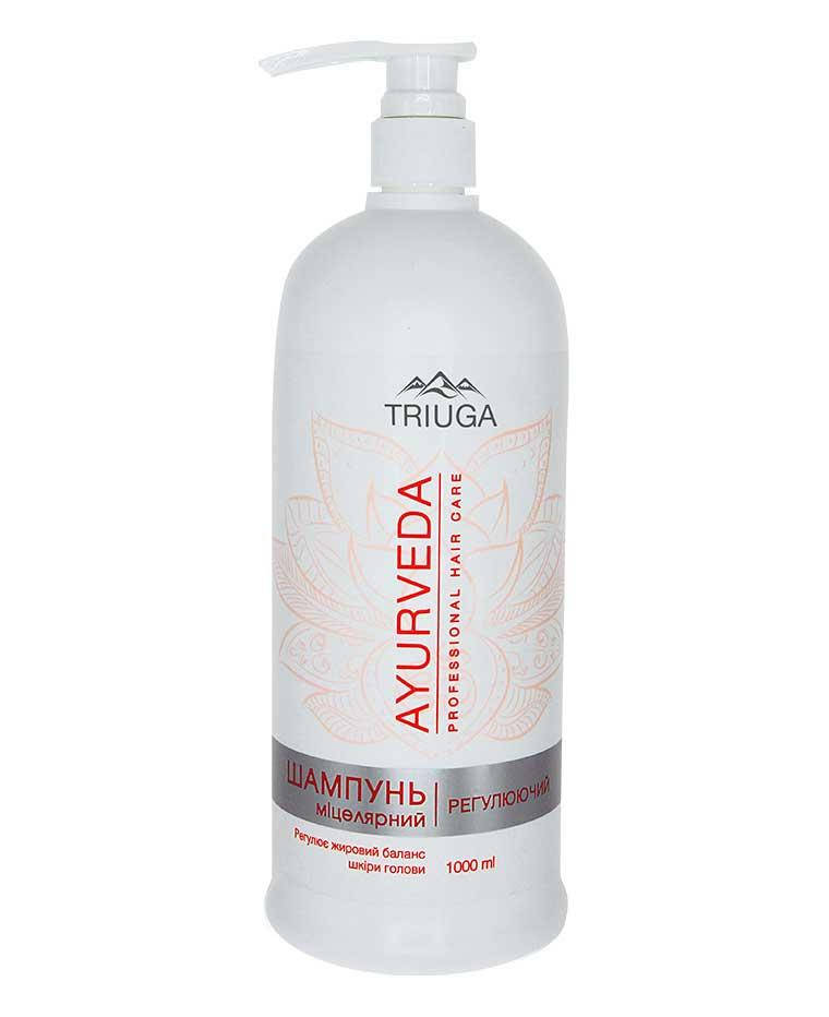 

Шампунь мицеллярный Triuga Ayurveda Регулирующий, Триюга 1 л