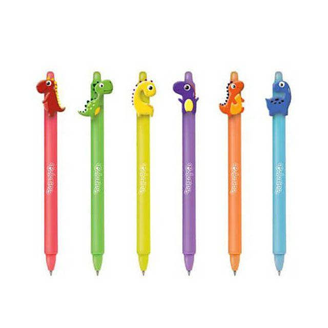 

Ручка автоматична пиши-стирай 0,5 синя Динозаври COLORINO 29928PTR