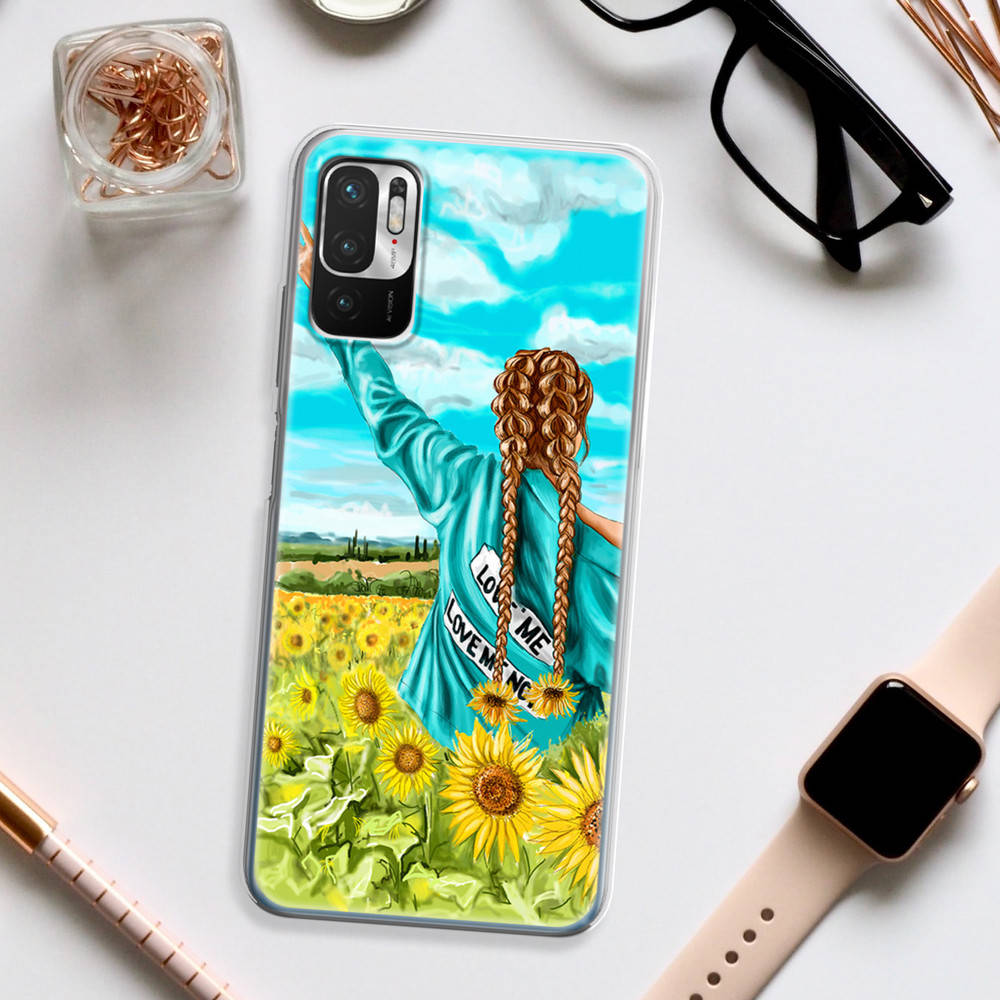 

Чехол BoxFace Xiaomi Redmi Note 10 5G с принтом Love Me, Love Me Not, Прозрачный