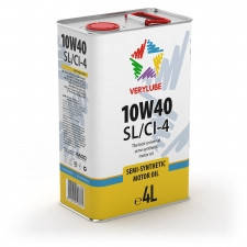 

Полусинтетическое моторное масло Verylube 10W-40 SL/CI-4 4л