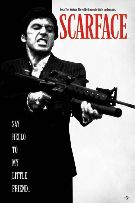 

Постер "Scarface (Say Hello To My Little Friend)" 61 x 91,5 см