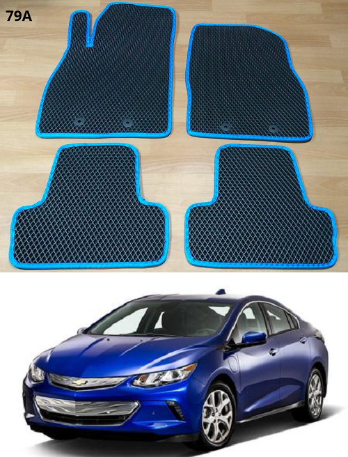 

Коврики ЕВА в салон Chevrolet Volt '10-15, Черный
