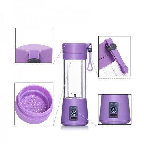 

Портативный фитнес-блендер Juice Cup Fruits USB B77 Фиолетовый