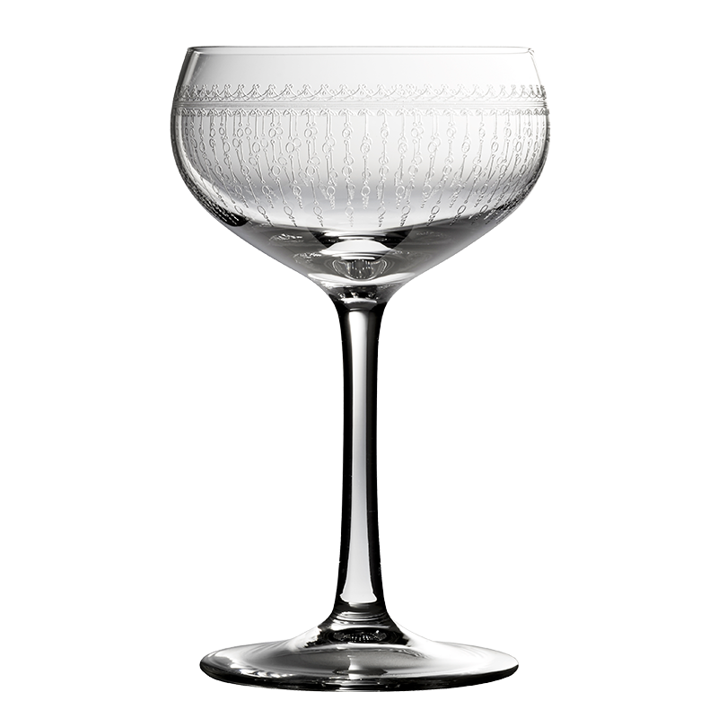 

Бокал для коктейля 210 мл (Urban Bar) Retro 1920, Красный