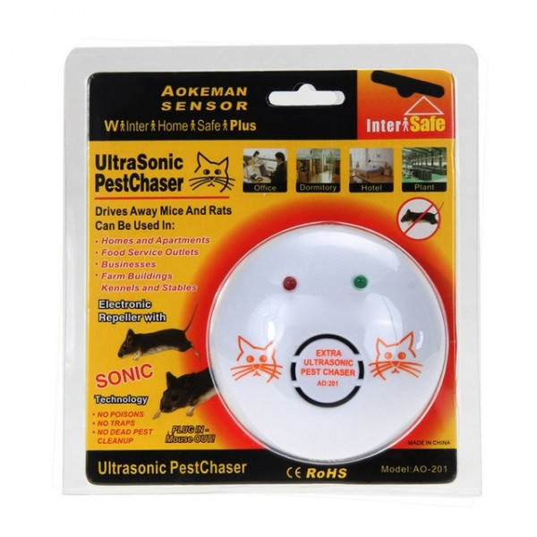 

Отпугиватель крыс и мышей АО-201 (до 50 кв. м.)