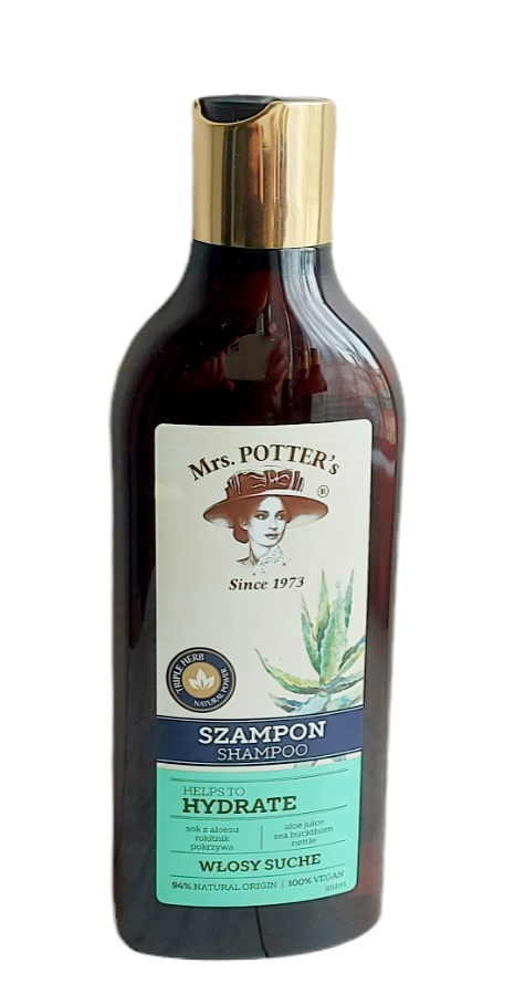 

Шампунь для волос Mr`s Potters`s увлажнение для сухих Triple herb 390 мл.