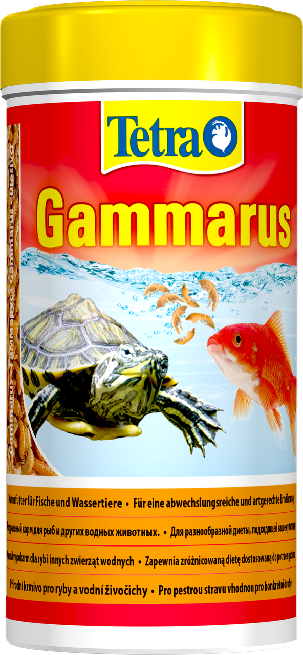 

Корм для рыб и водоплавающих черепах Tetra Gammarus 250 мл гаммарус