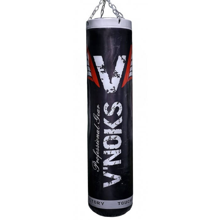 

Боксерский мешок V`Noks Boxing Machine Black 150 см 50-60 кг черный + цепи в подарок!