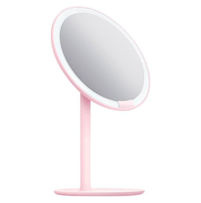 

Косметическое зеркало Xiaomi Amiro LED Lighting Makeup Mirror Pink