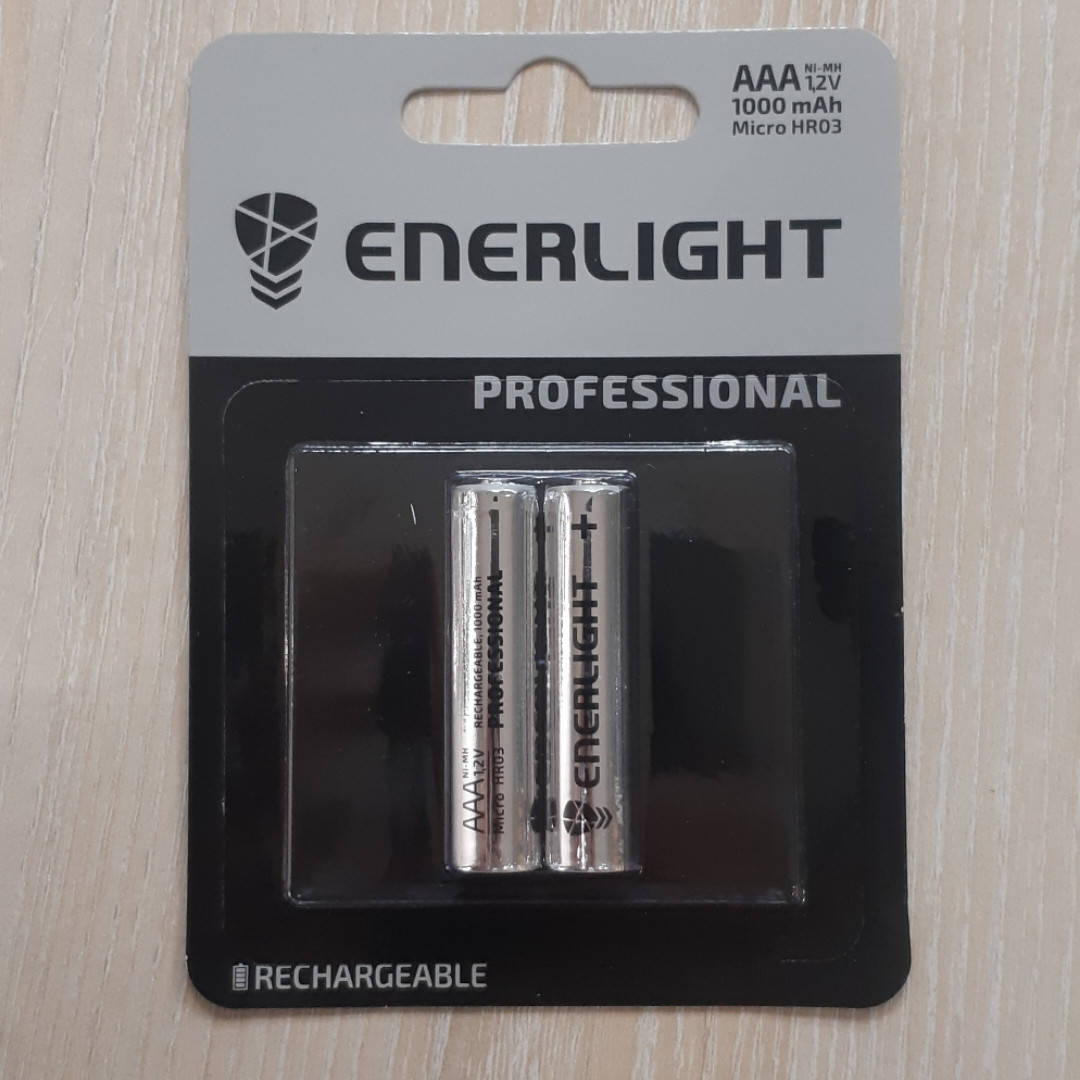

Аккумулятор Enerlight Professional AAA/R03 1000mAh Ni-MH (2шт)