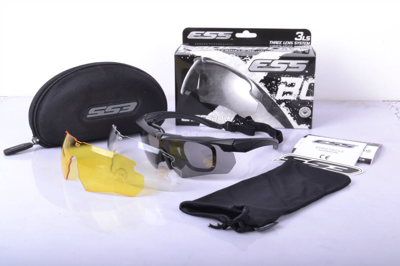 

Очки тактические защитные ESS Crossbow 3 линзы Чехол