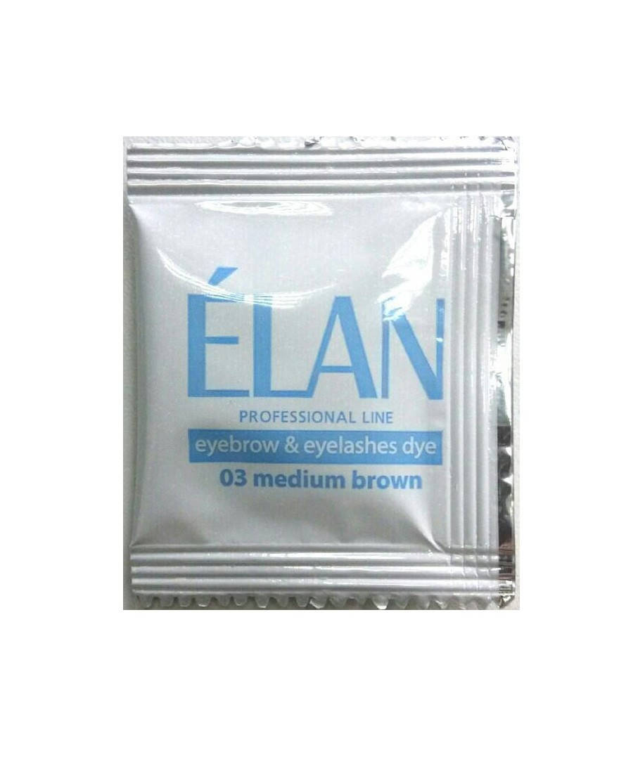 

Elan Гель-краска для бровей 03 Medium Brown Средне-Коричневый и Окислитель, 5+5 г