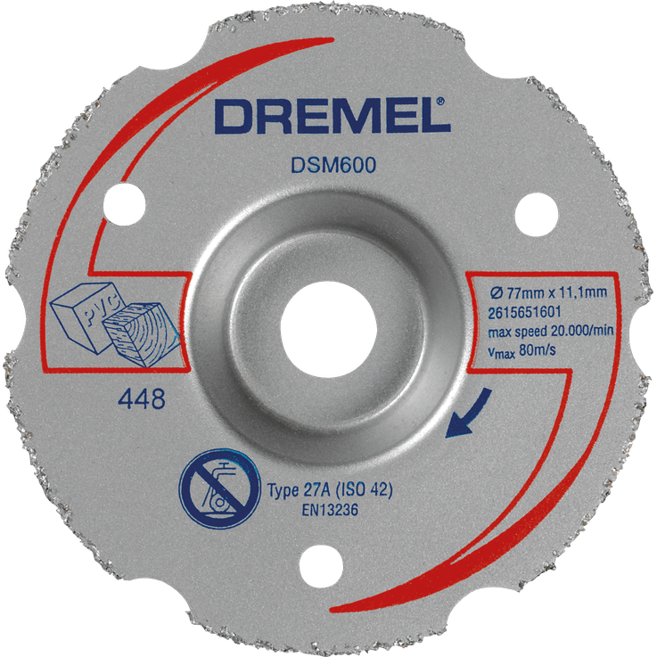 

Круг отрезной Dremel DSM20 (DSM600) (77 мм)