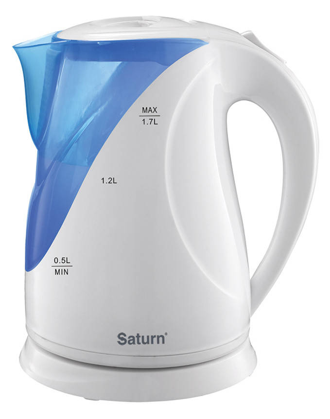 

Электрочайник Saturn ST-EK 8014 1.7 л Белый / Синий