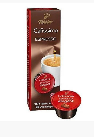 

Кофе в капсулах Tchibo Caffitaly Cafissimo Espresso Elegant Aroma 10 шт.