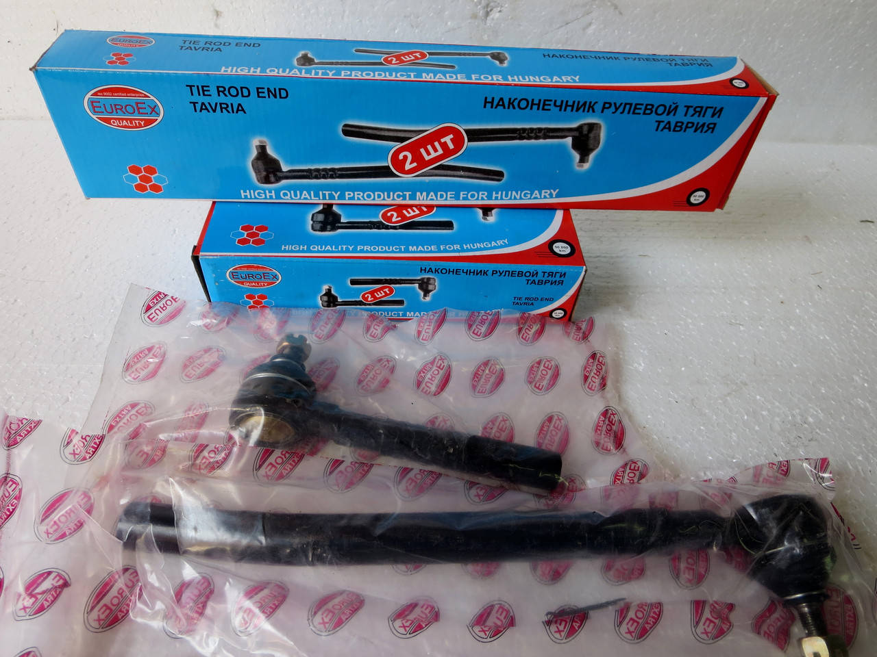 

Наконечники рулевых тяг Euro Ex на Славуту, Таврию