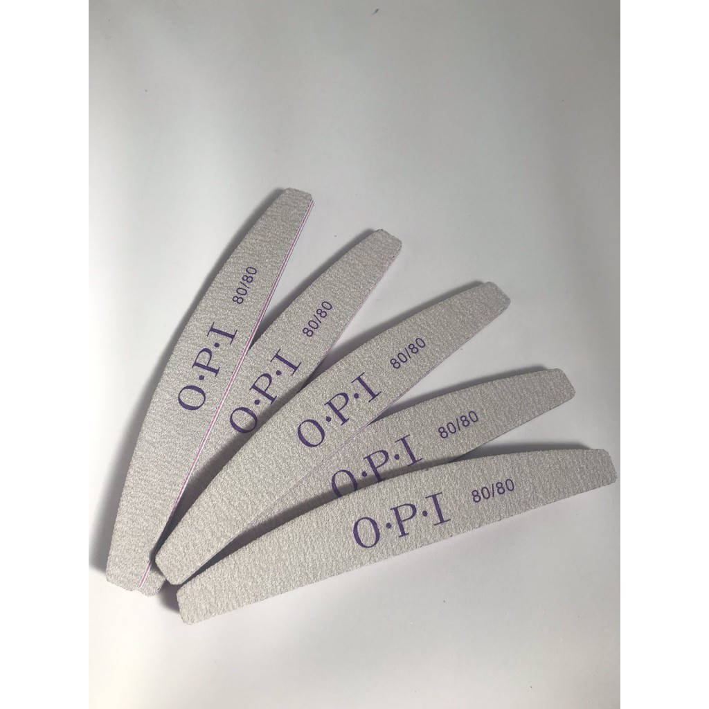 

Пилка для ногтей OPI 80/80 (полумесяц) уп.25 шт