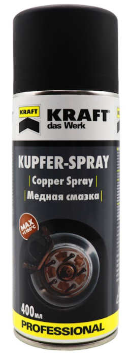 

Смазка медная Kraft 400мл.