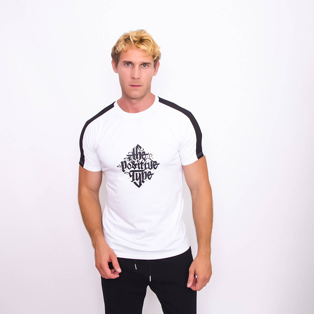 

Мужская футболка Teamv Type Белая XL