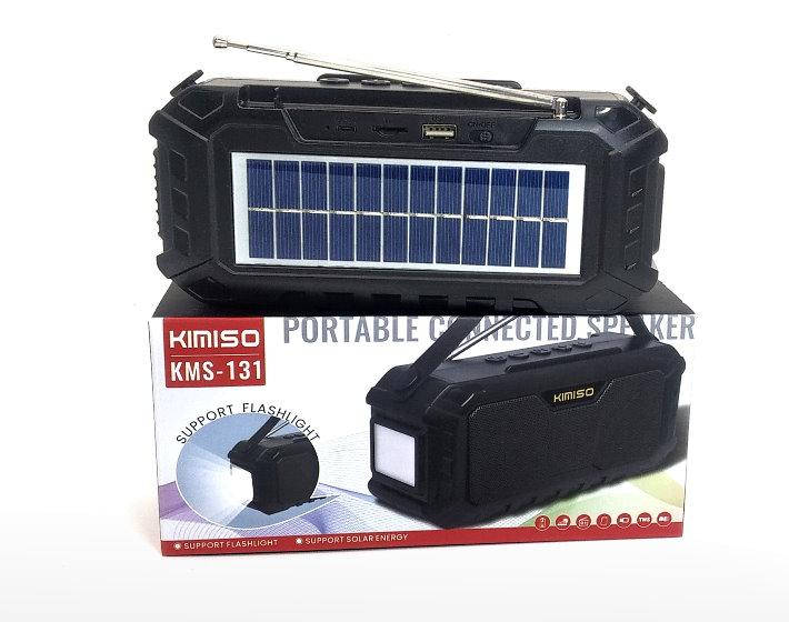 

Колонка Радіо на Сонячних Батареях Kimiso KMS-131 Ліхтар