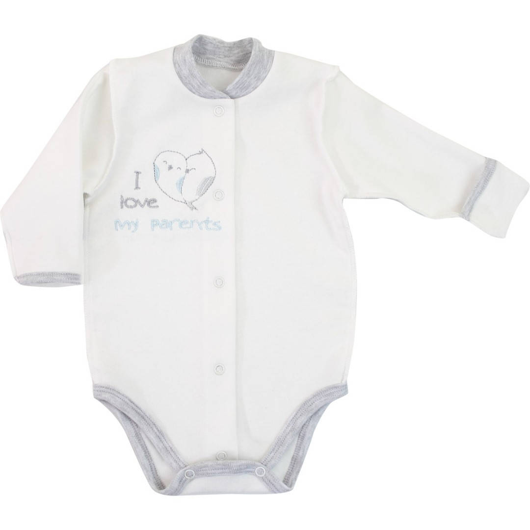 

Боди с наружными швами девочке комбінований, 18