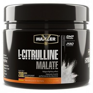 

L-Цитруллин малат Maxler L-Citrulline Malate Powder 200 г