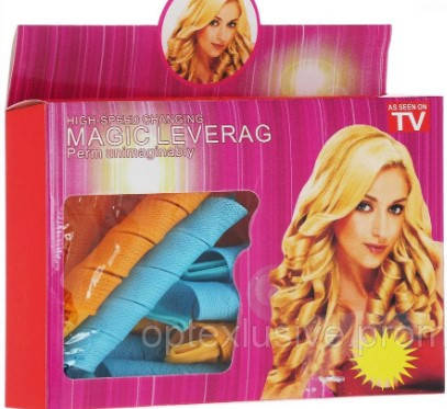 

Самозавивающие спиральные бигуди Magic Leverage