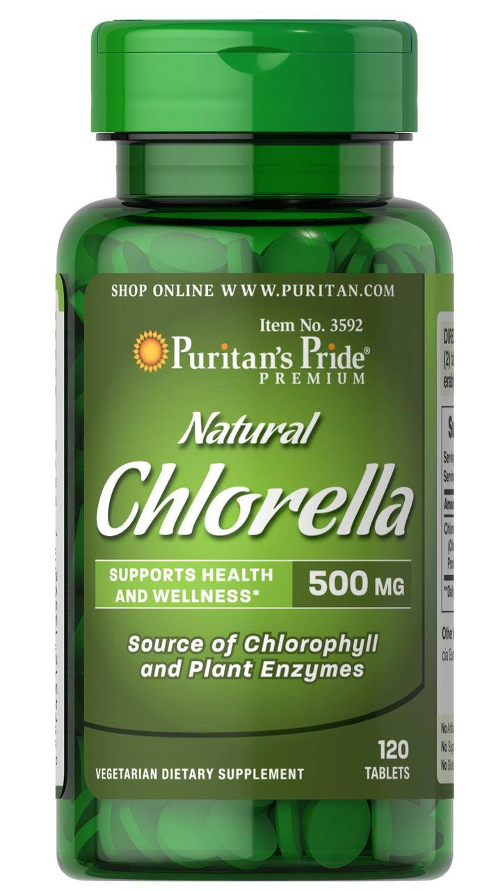 

Хлорела Natural Chlorella 500 mg 120 tabl