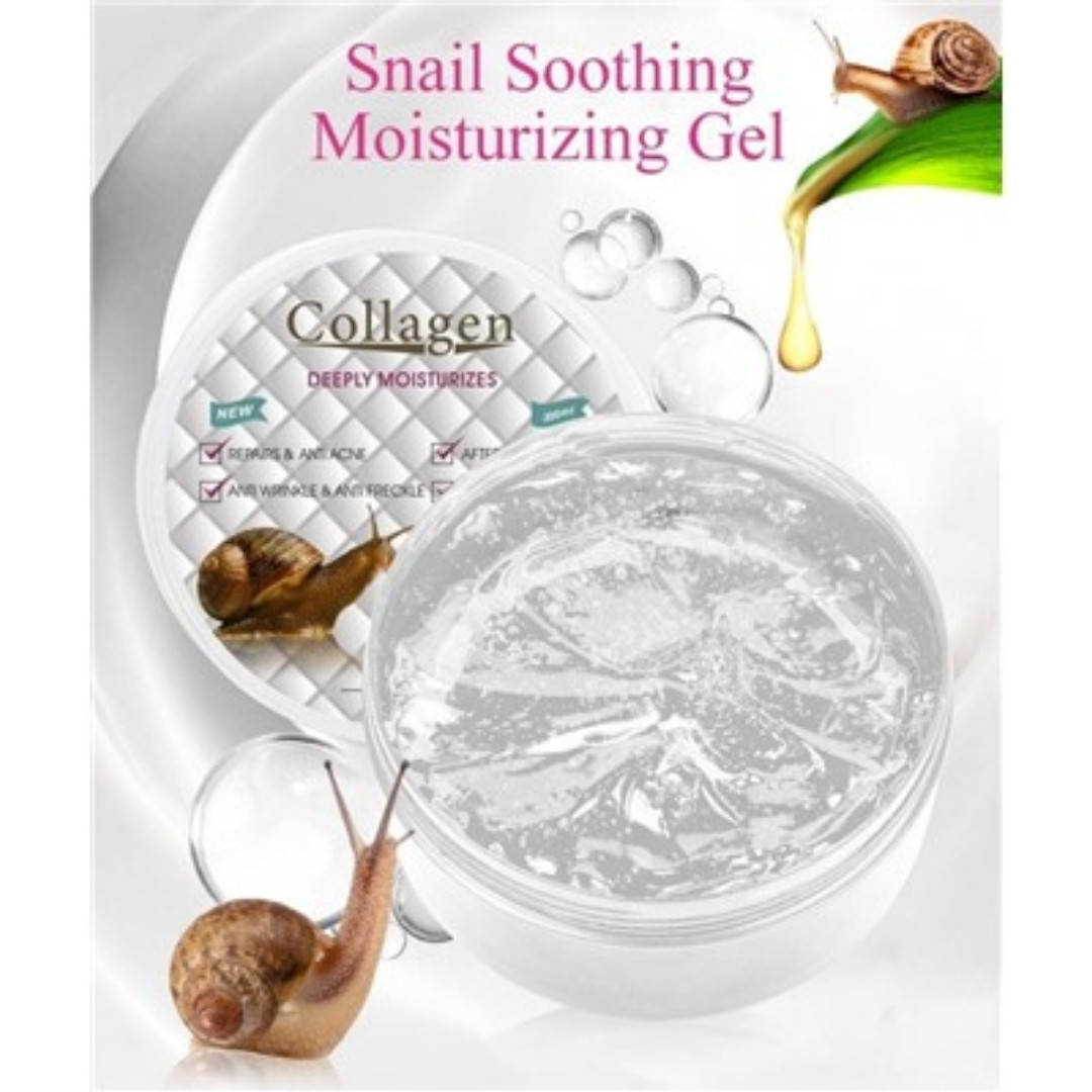 

Универсальный гель для лица и тела с муцином улитки и коллагеном Snail Collagen