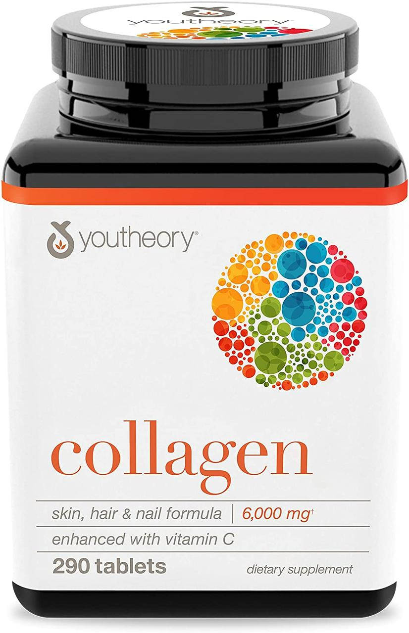 

Колаген Youtheory Collagen Advanced with Vitamin C (290 таблеток)