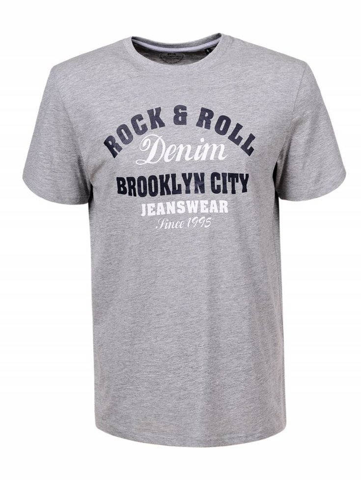 

Мужская серая футболка в больших размерах 56 58 60 62 5XL(60-62)