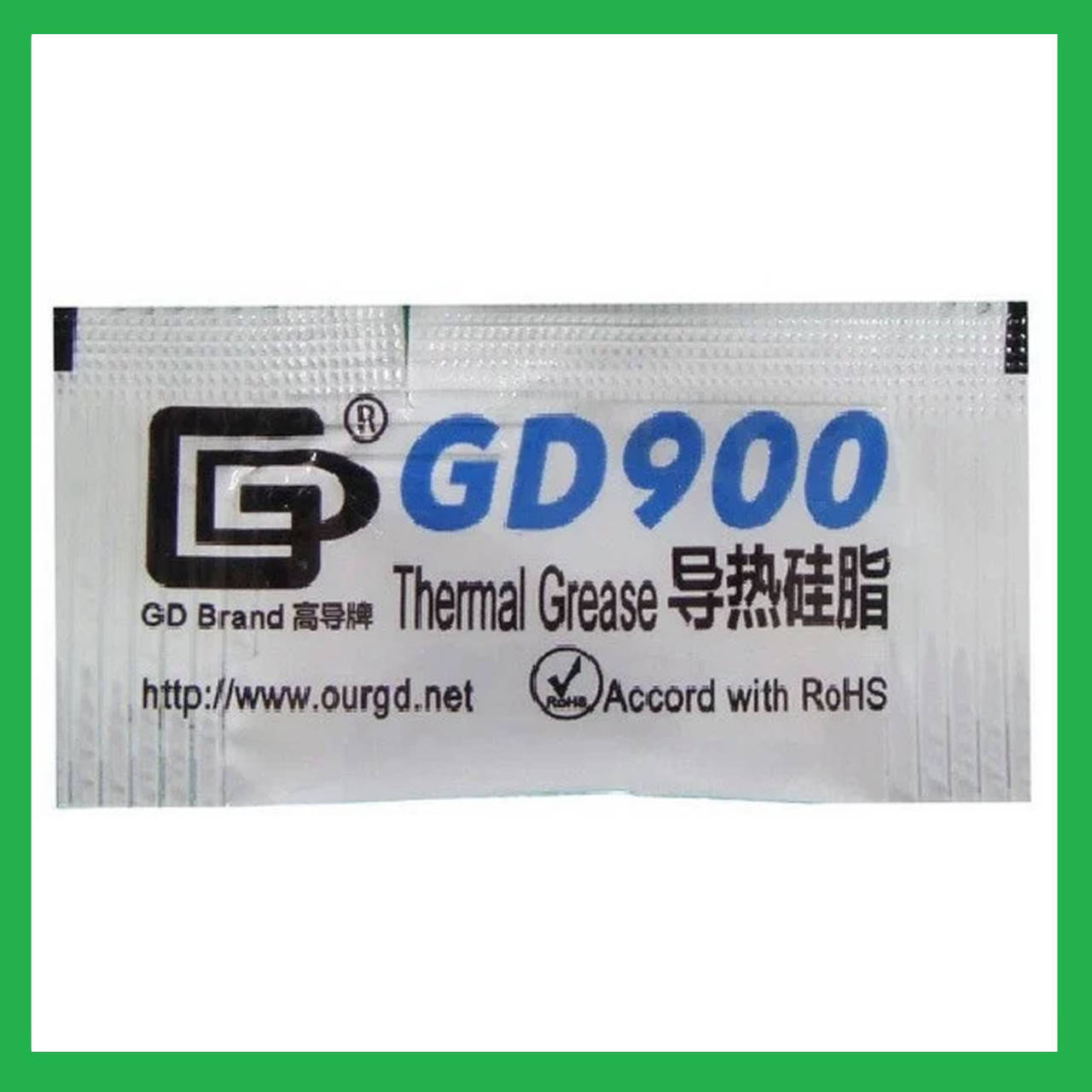

Термопаста GD900 0.5 грамм