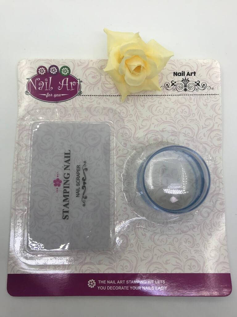 

Штамп и скрапер Stamping Naill Art большой прозрачный